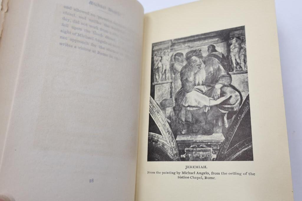 Collection features four vintage art and craft-related books - 16