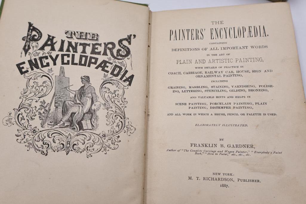 Antique House Painter & Decorator Reference Books - 4