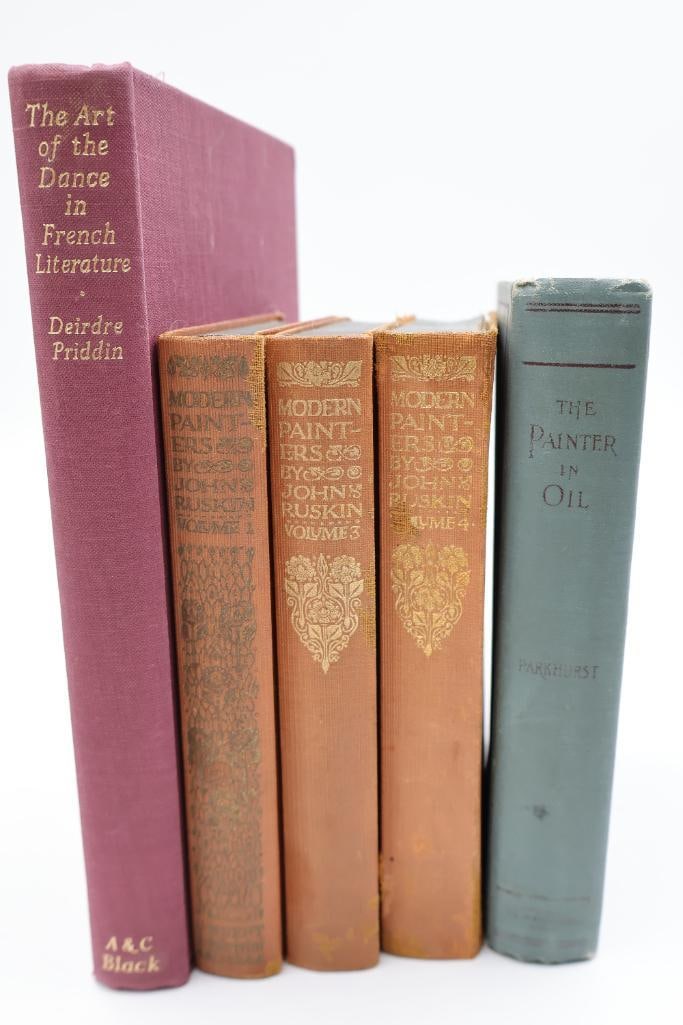 Collection of Antique and Vintage Art Books - 12