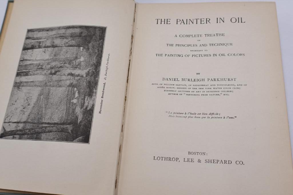 Collection of Antique and Vintage Art Books - 14