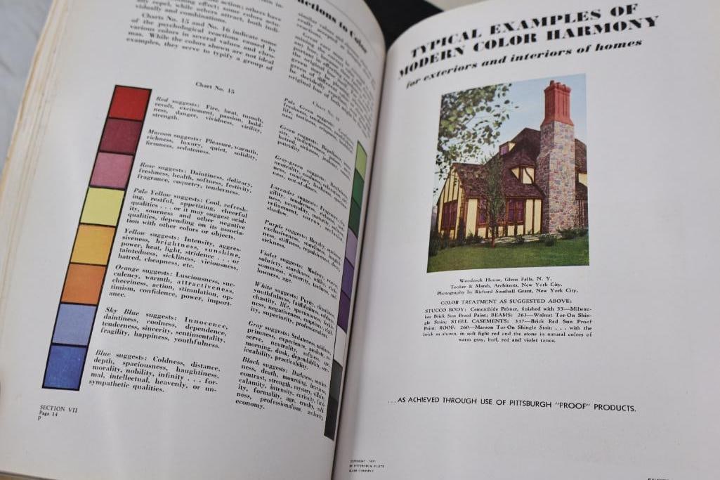 Vintage and antique books focused on design, printing, painting, and advertising - 18