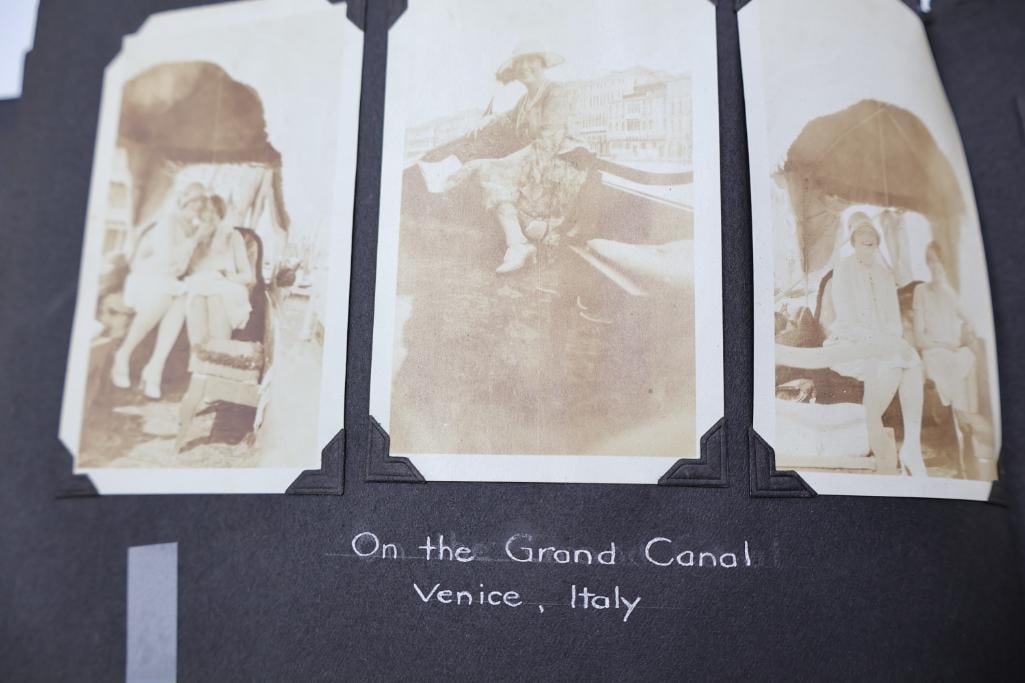 Vintage European Travel Photograph Albums Featuring Paris, Ocean Liner & Family Snapshots - 11
