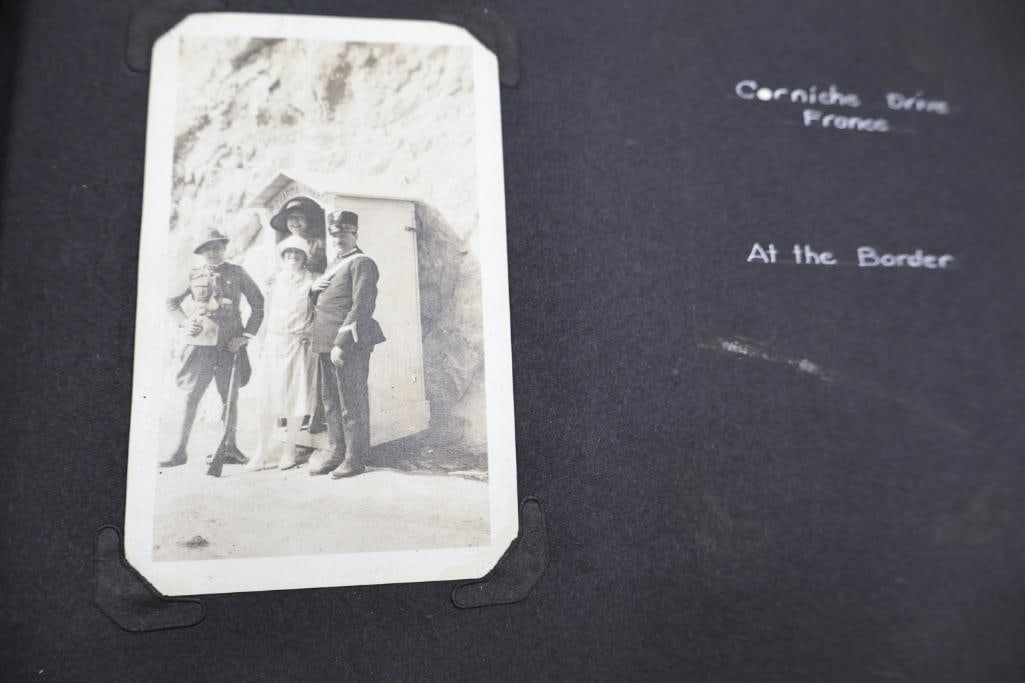 Vintage European Travel Photograph Albums Featuring Paris, Ocean Liner & Family Snapshots - 6