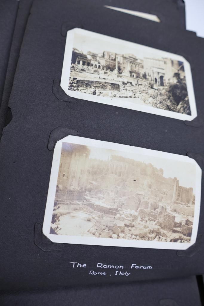 Vintage European Travel Photograph Albums Featuring Paris, Ocean Liner & Family Snapshots - 8