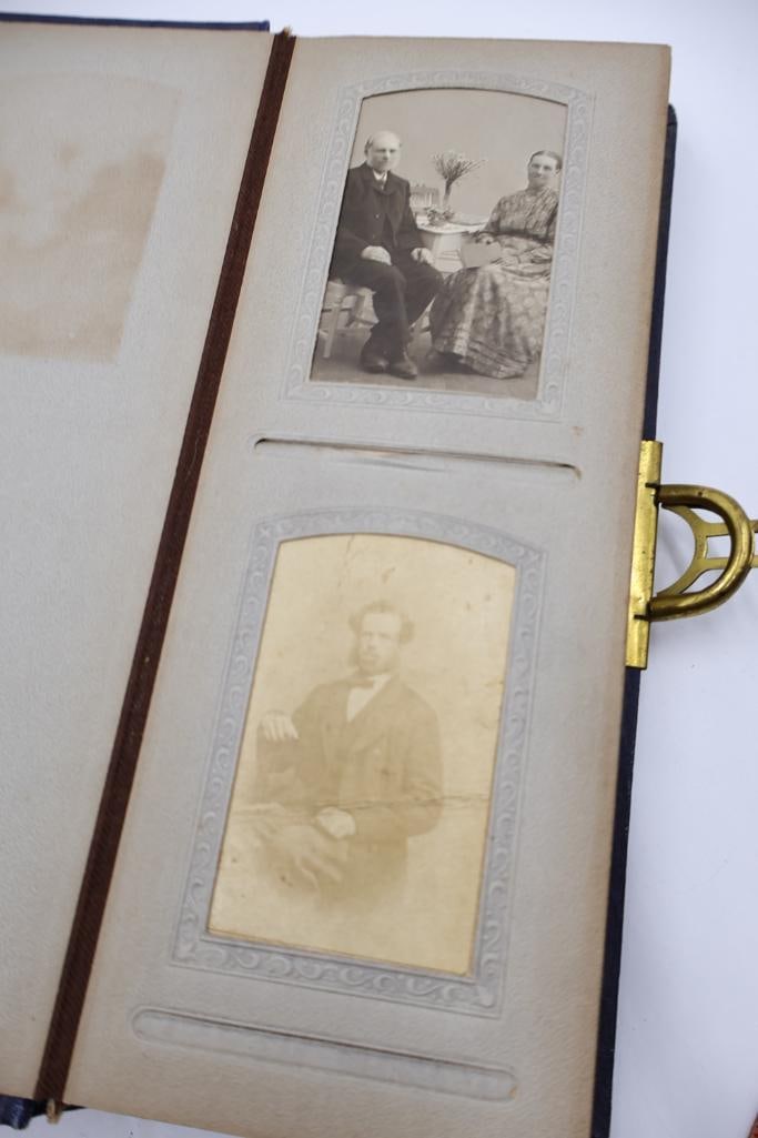 Lot of Antique 19th & Early 20th Century Photo Albums & Daguerreotype/Tintype Case - 14