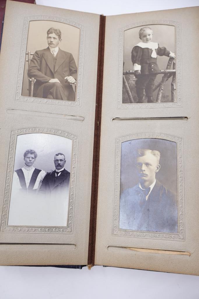 Lot of Antique 19th & Early 20th Century Photo Albums & Daguerreotype/Tintype Case - 16
