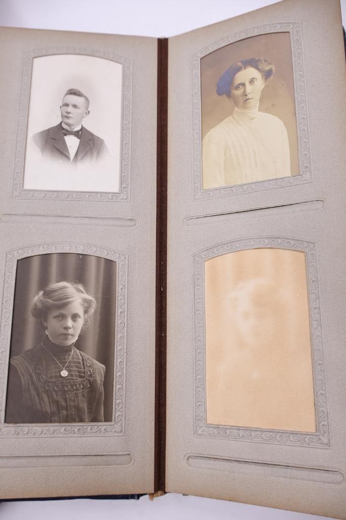 Lot of Antique 19th & Early 20th Century Photo Albums & Daguerreotype/Tintype Case - 17