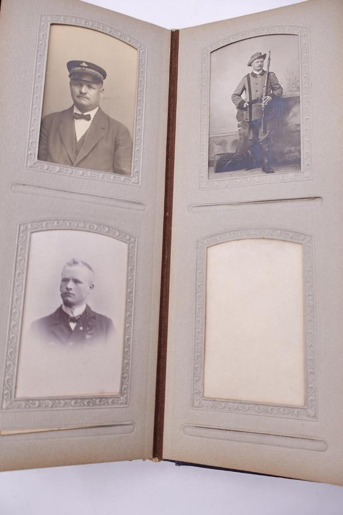 Lot of Antique 19th & Early 20th Century Photo Albums & Daguerreotype/Tintype Case - 18