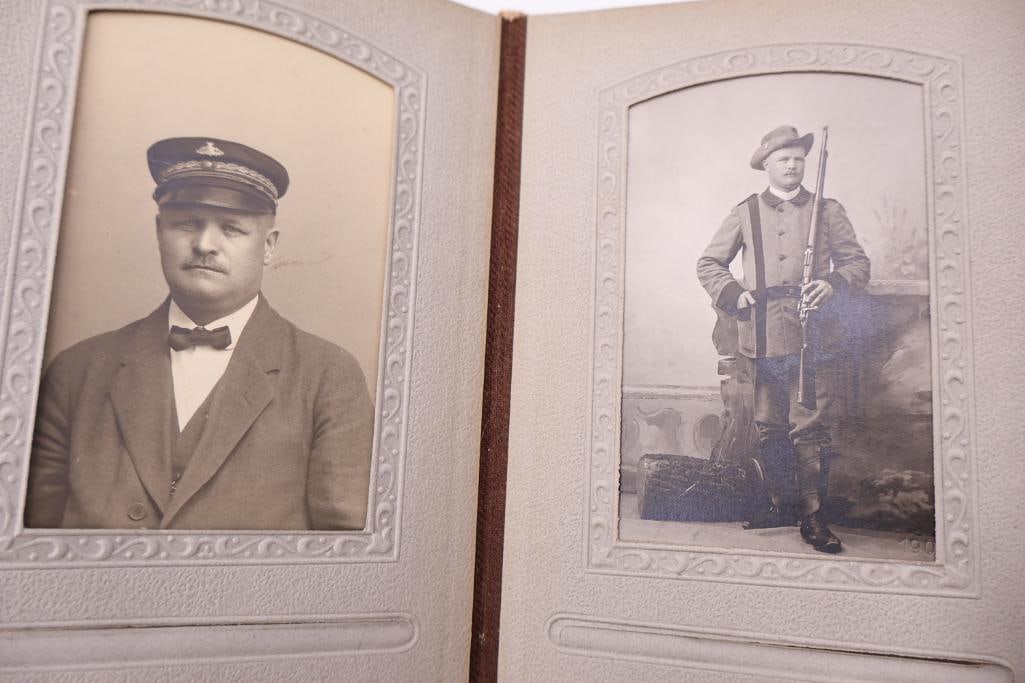 Lot of Antique 19th & Early 20th Century Photo Albums & Daguerreotype/Tintype Case - 19