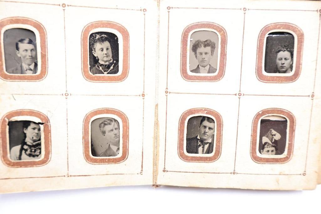 Lot of Antique 19th & Early 20th Century Photo Albums & Daguerreotype/Tintype Case - 6