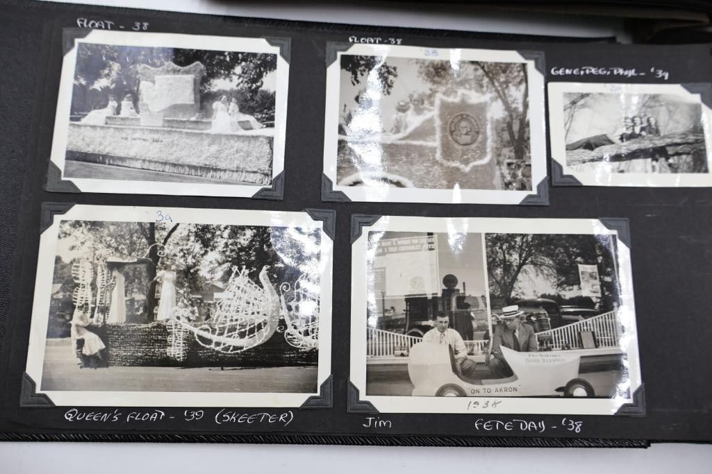 Two vintage photo albums filled with photos - 4