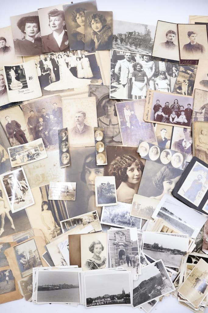 Vintage, black-and-white, and sepia-toned photographs (1 of 20)