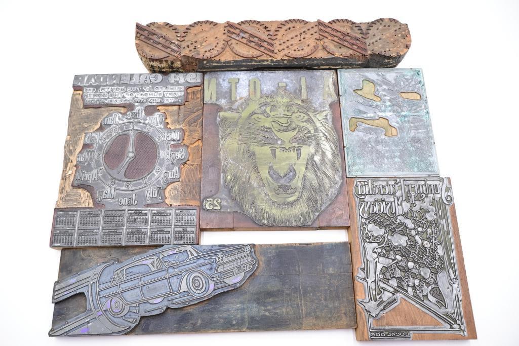 Vintage Letterpress Printing Blocks Collection (1 of 13)