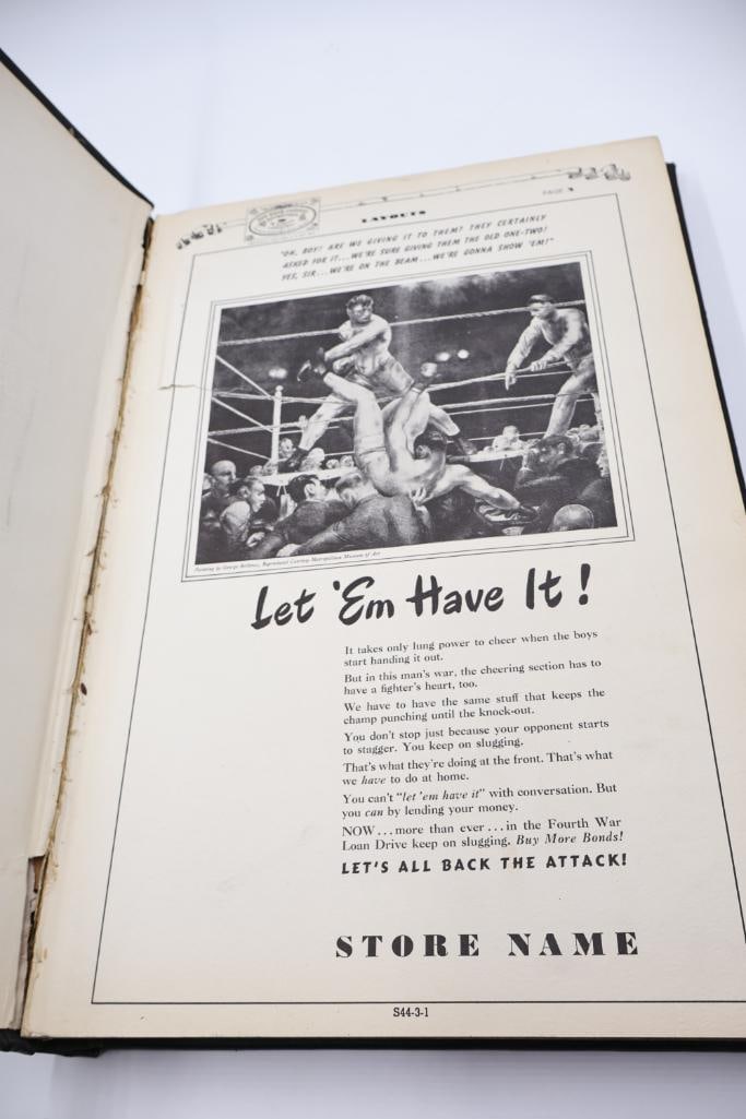 Vintage 1944 "The Men's Fashion Advertiser" Spring Catalog Service - 16