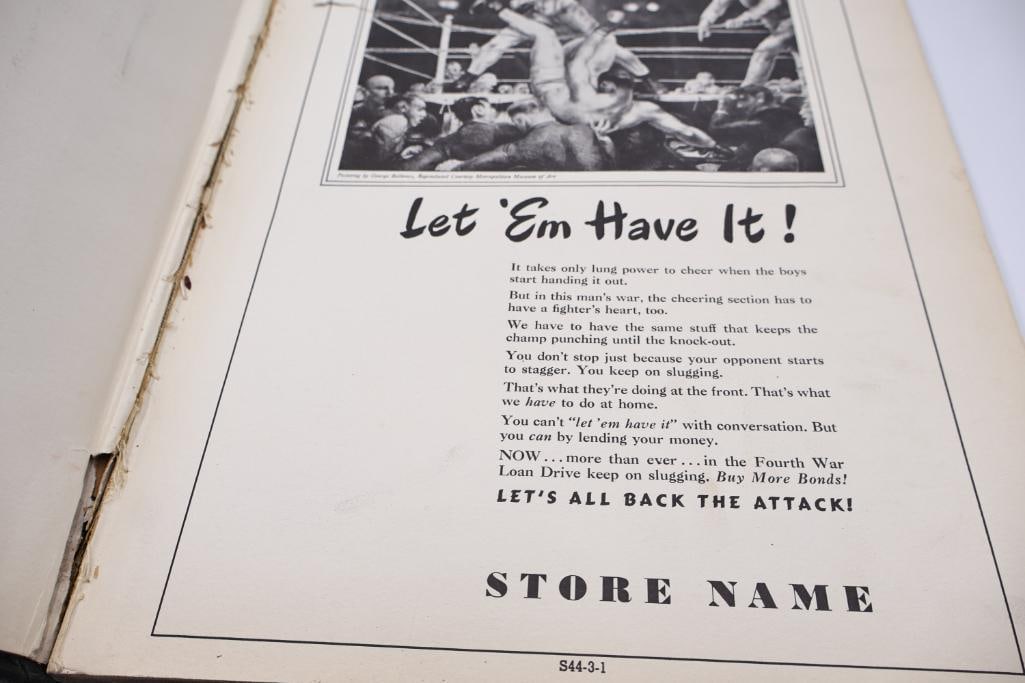 Vintage 1944 "The Men's Fashion Advertiser" Spring Catalog Service - 18