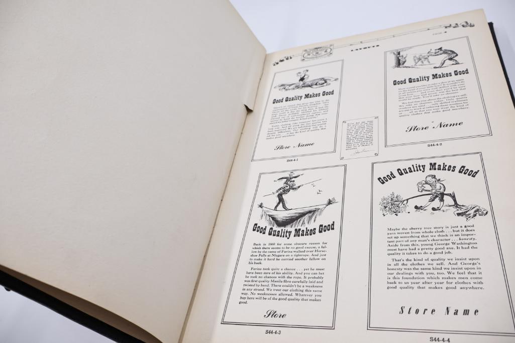 Vintage 1944 "The Men's Fashion Advertiser" Spring Catalog Service - 19