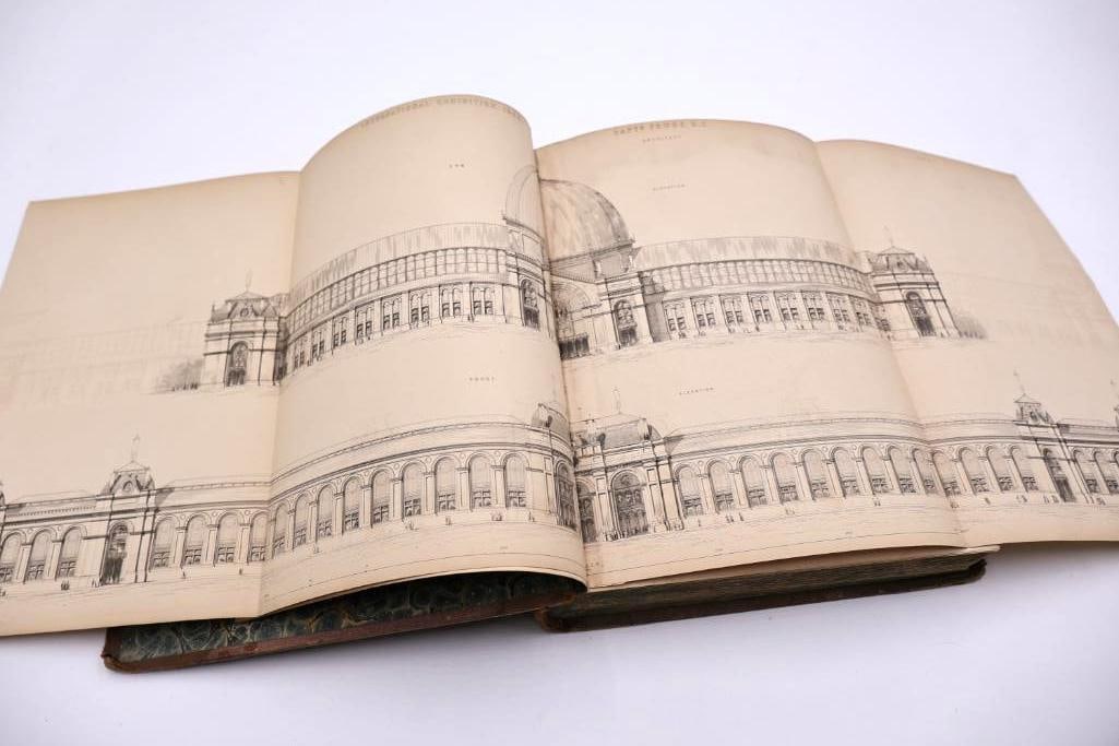 1862 Record of the International Exhibition Antique Illustrated Hardcover Book - 10