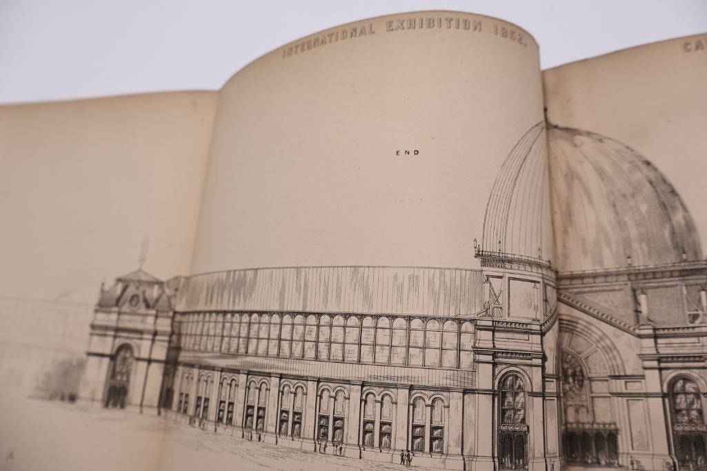 1862 Record of the International Exhibition Antique Illustrated Hardcover Book - 11