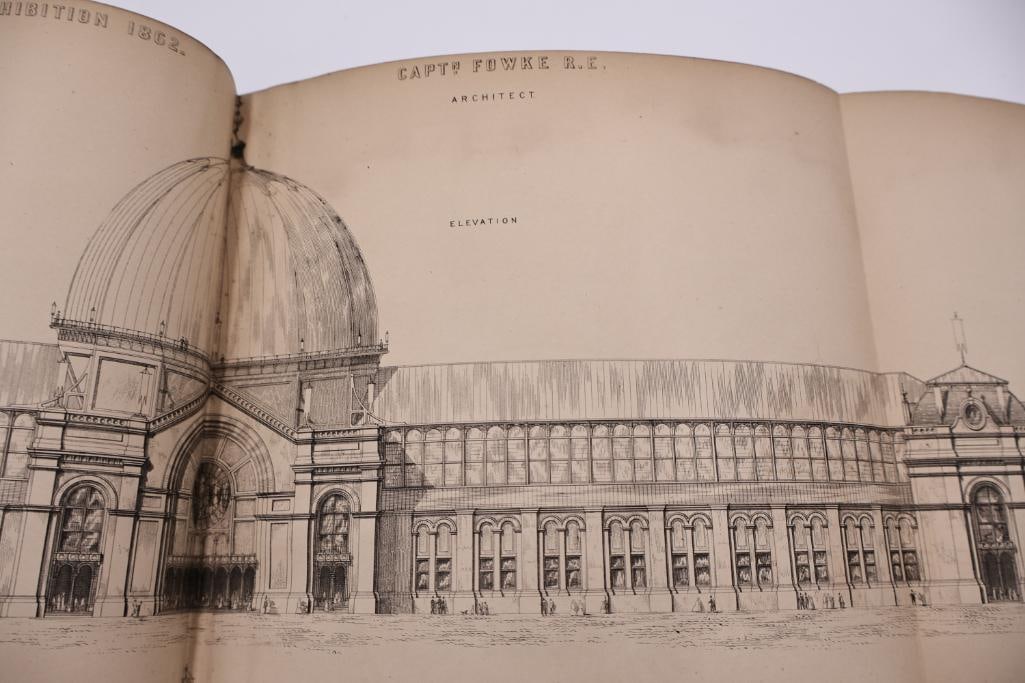 1862 Record of the International Exhibition Antique Illustrated Hardcover Book - 12