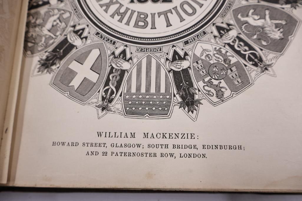 1862 Record of the International Exhibition Antique Illustrated Hardcover Book - 14