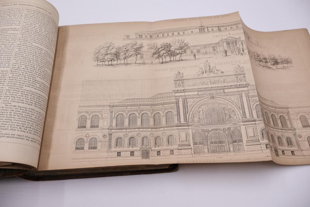 1862 Record of the International Exhibition Antique Illustrated Hardcover Book - 17