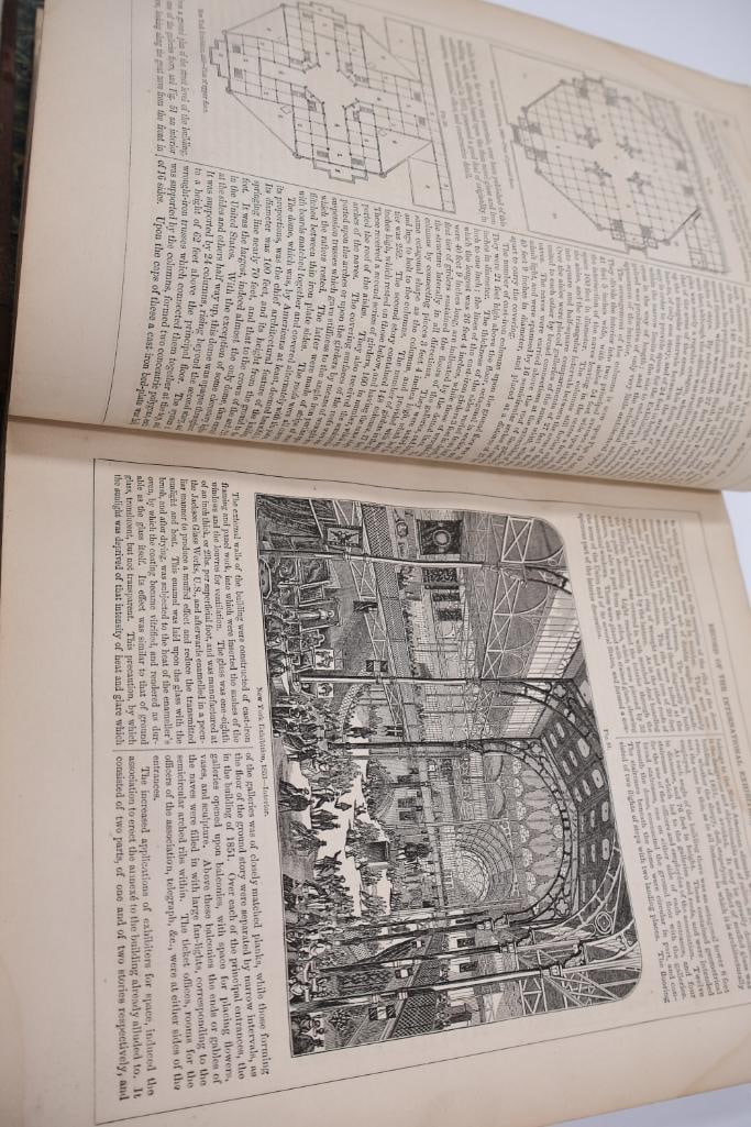 1862 Record of the International Exhibition Antique Illustrated Hardcover Book - 19