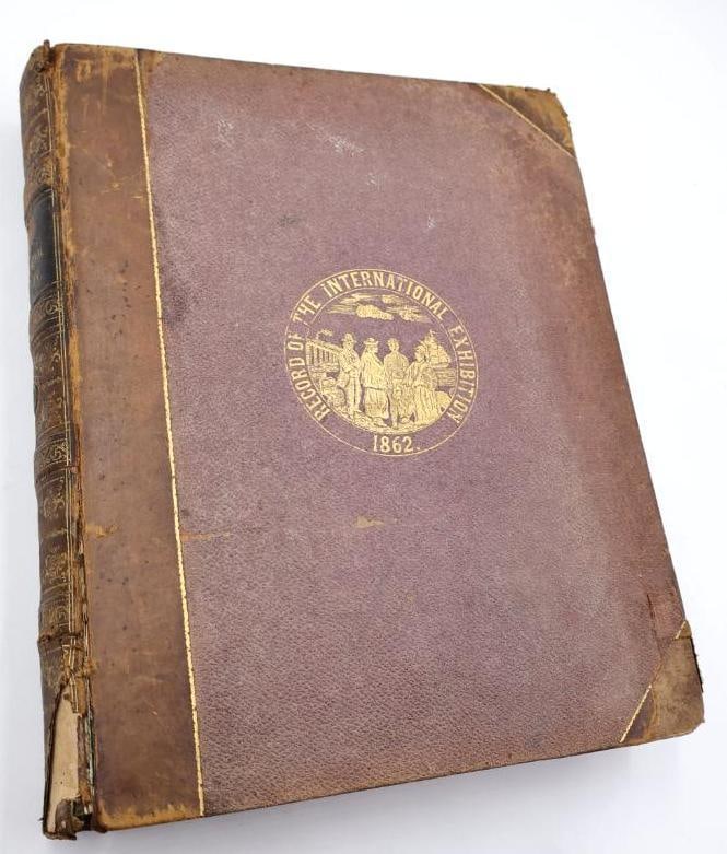 1862 Record of the International Exhibition Antique Illustrated Hardcover Book (1 of 20)