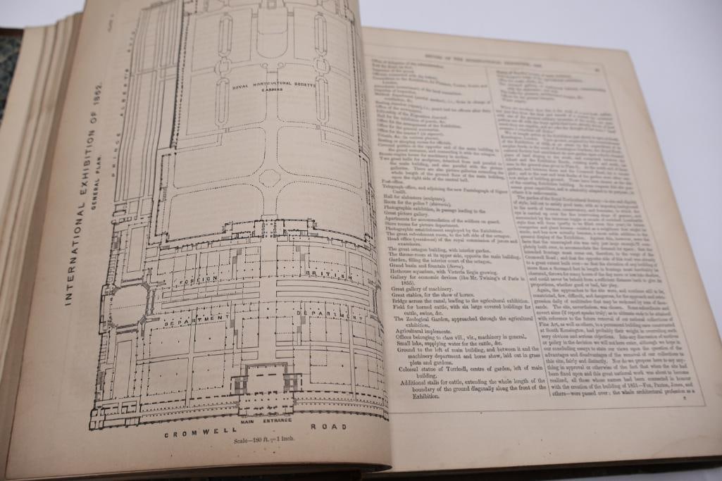 1862 Record of the International Exhibition Antique Illustrated Hardcover Book - 20