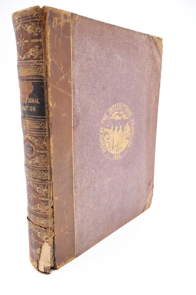 1862 Record of the International Exhibition Antique Illustrated Hardcover Book - 3