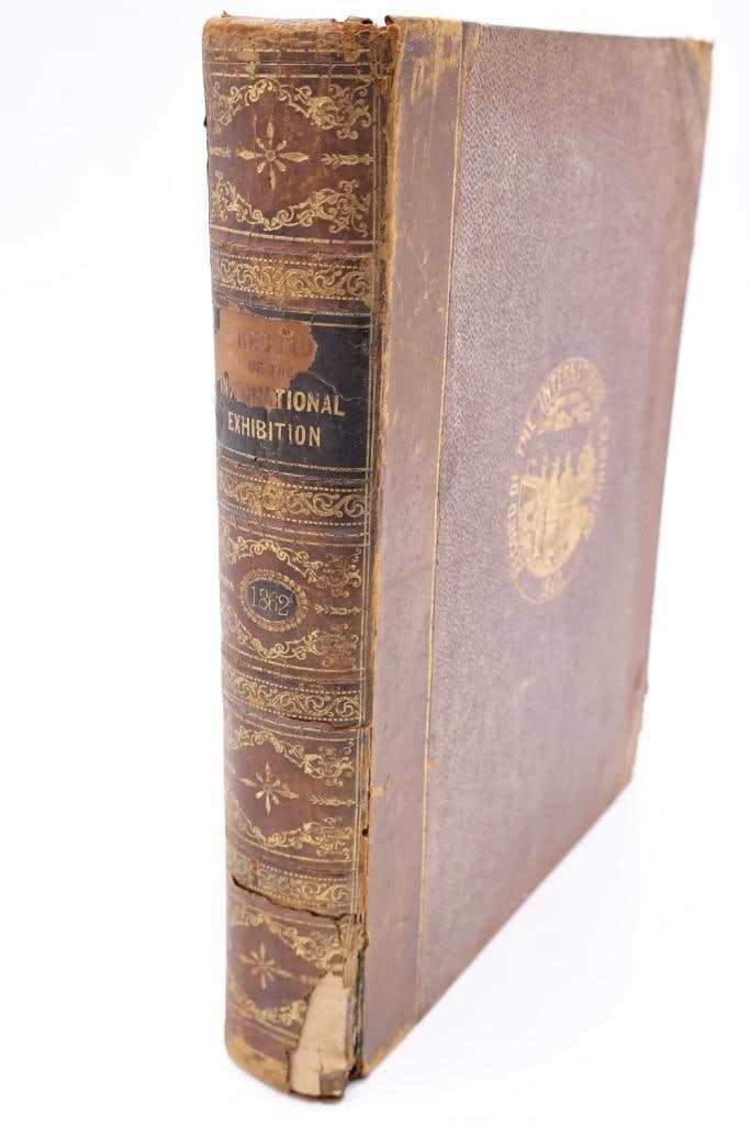 1862 Record of the International Exhibition Antique Illustrated Hardcover Book - 5