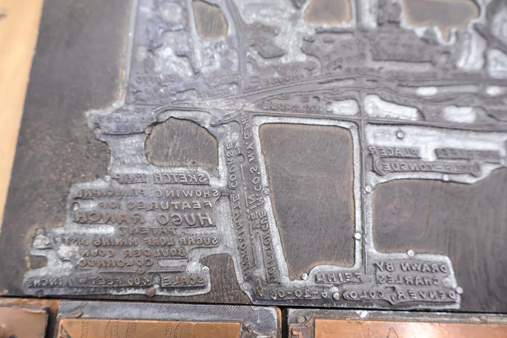 Collection of Vintage Printing Blocks - 10