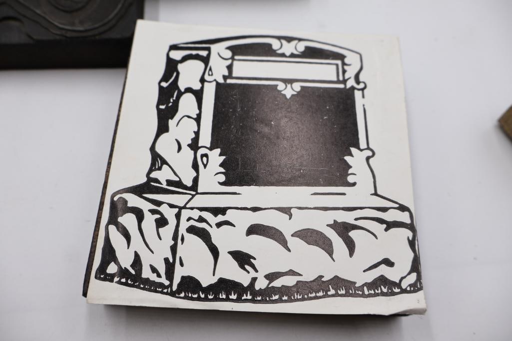 Collection of Vintage Printing Blocks - 13