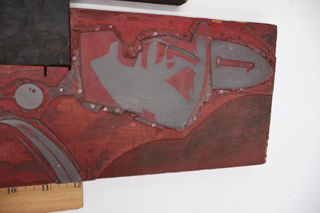 Collection of Vintage Printing Blocks - 15