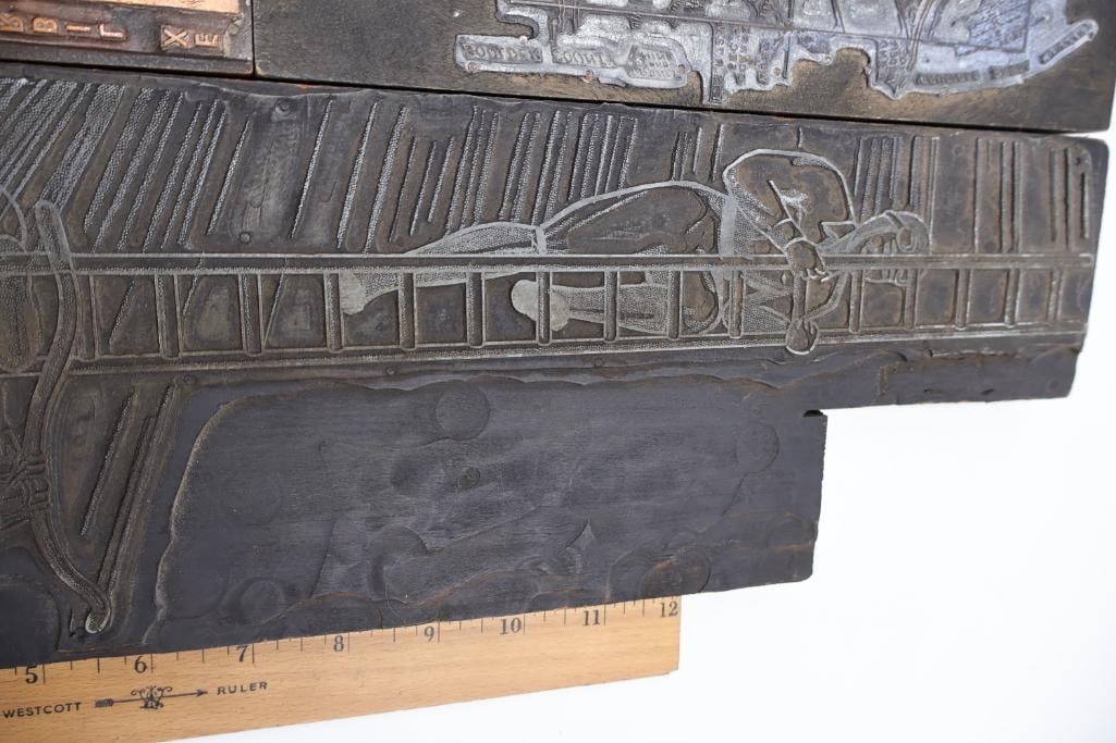 Collection of Vintage Printing Blocks - 19