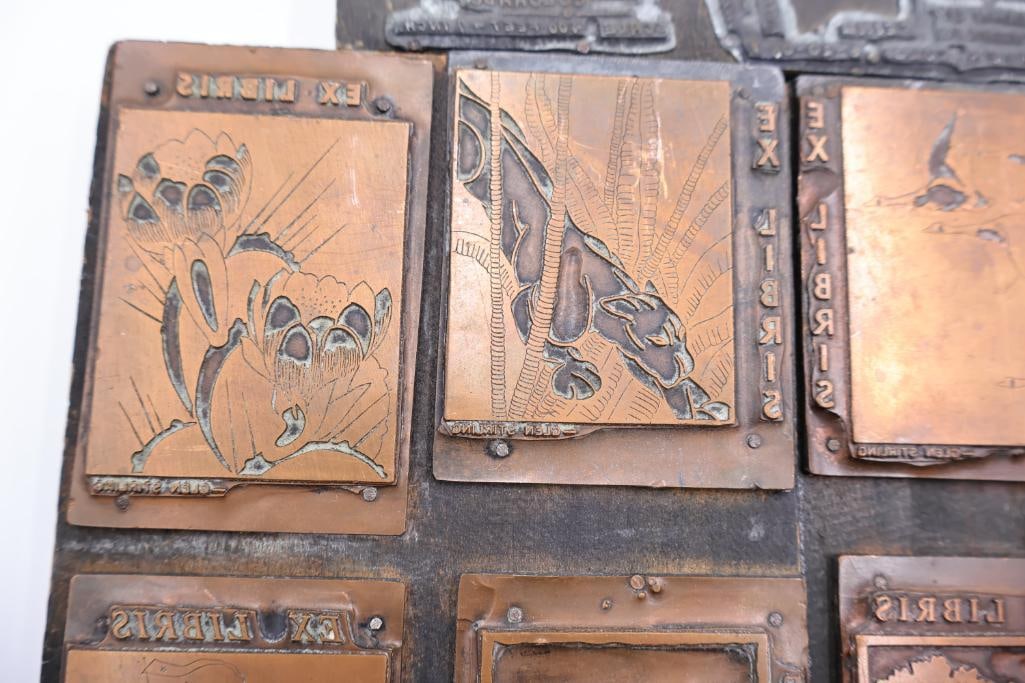 Collection of Vintage Printing Blocks - 3