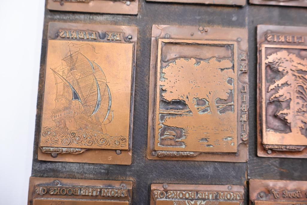 Collection of Vintage Printing Blocks - 4