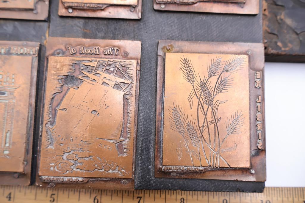 Collection of Vintage Printing Blocks - 6
