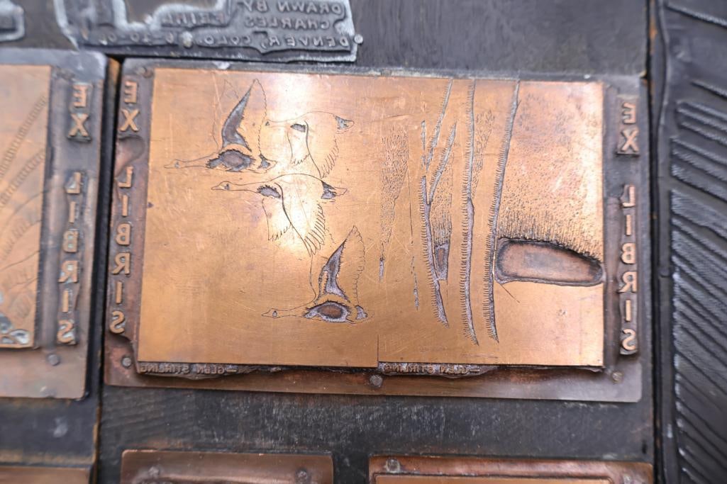 Collection of Vintage Printing Blocks - 8