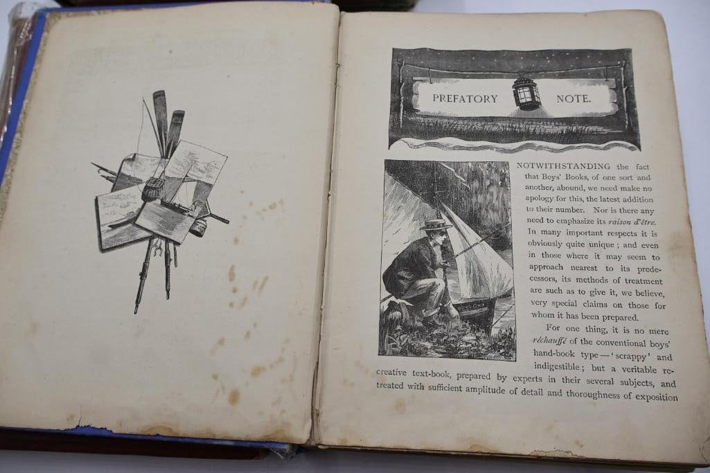 Collection of Antique & Vintage Illustrated Hardcover Books Including Mr. Romfords Hounds - 8