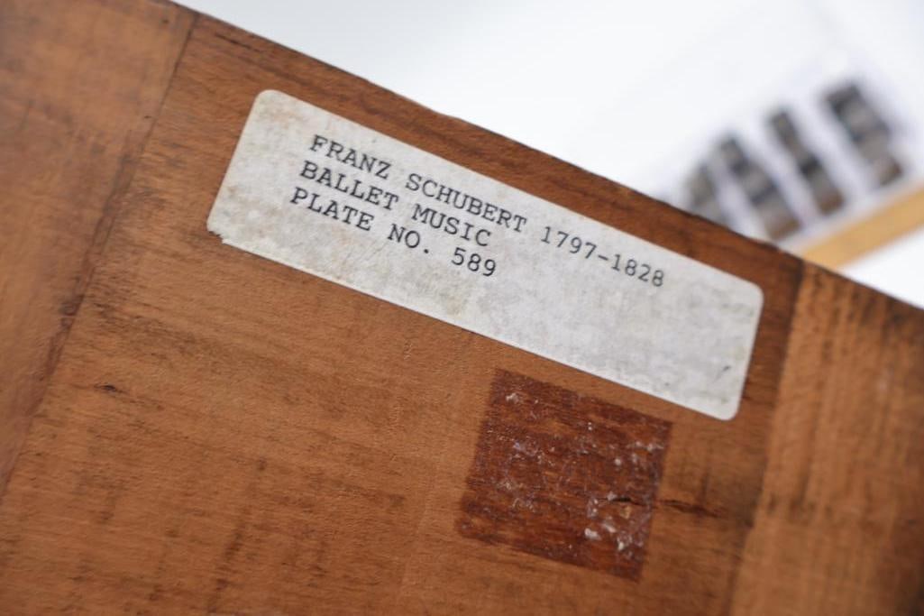 Collection of Vintage Printing Blocks, Music Plates & Letterpress Printing Accessories - 18