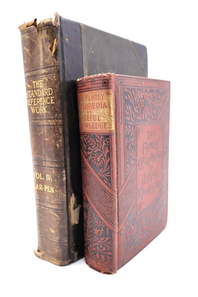 Antique Reference & Encyclopedia Hardcover Books (1 of 20)