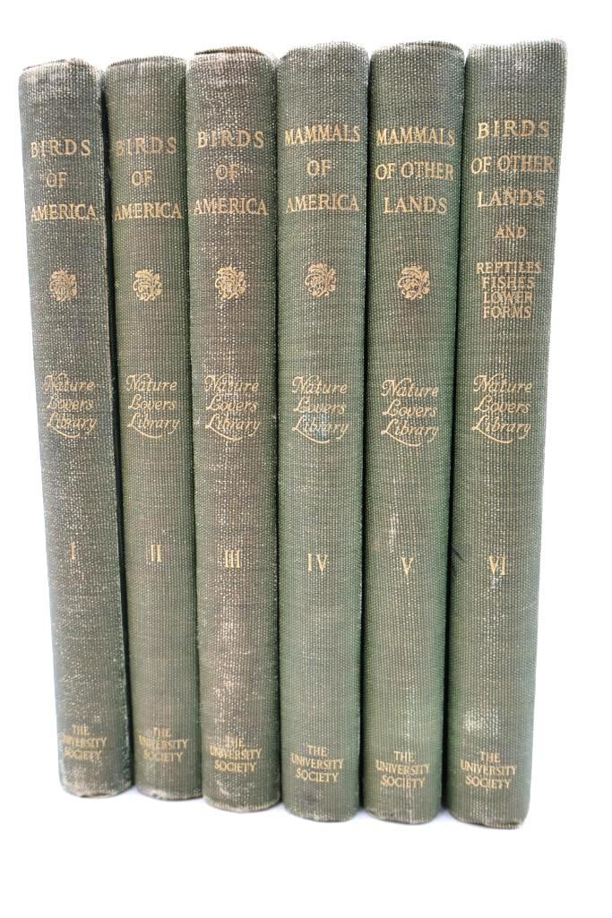 Vintage Nature Lovers Library Hardcover Book Collection Birds & Mammals Series (1 of 20)