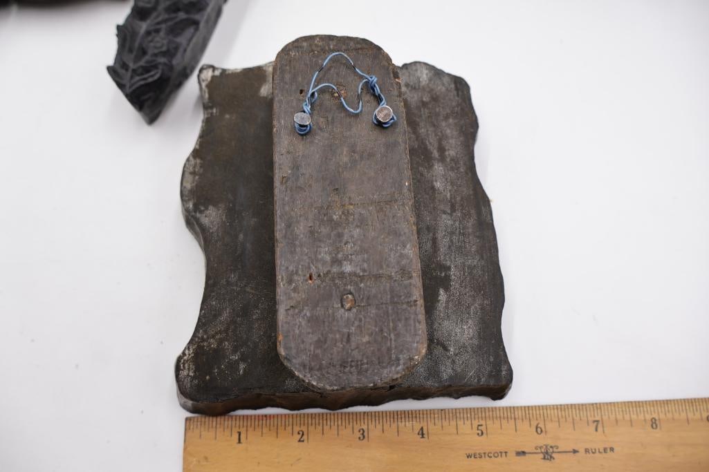 Hand-carved wooden textile printing blocks - 13
