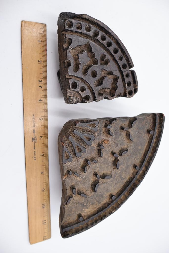 Hand-carved wooden textile printing blocks - 20