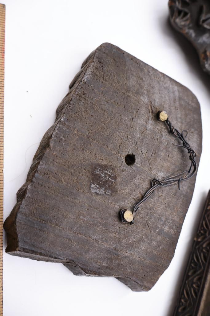 Hand-carved wooden textile printing blocks - 4