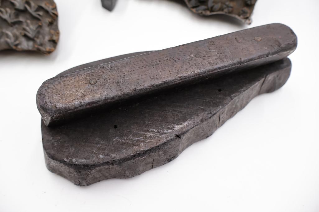 Hand-carved wooden textile printing blocks - 9