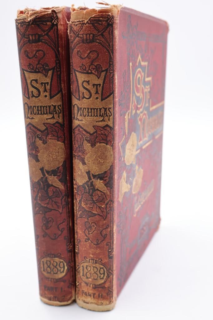 Pair of Antique 18881889 St. Nicholas: An Illustrated Magazine - 5