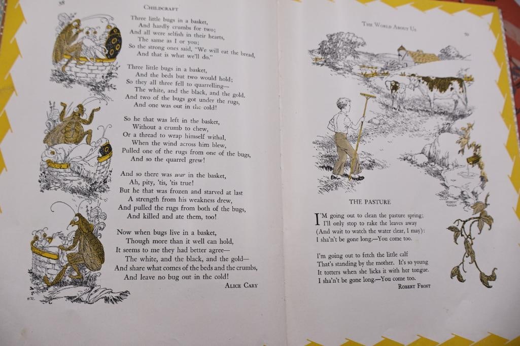 Vintage 1939 edition Childcraft 12-volume book - 16
