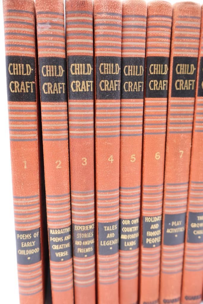 Vintage 1939 edition Childcraft 12-volume book - 3