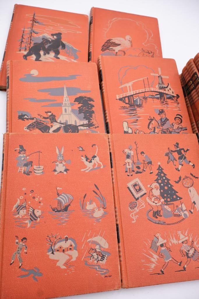 Vintage 1939 edition Childcraft 12-volume book - 5